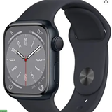 Apple Watch Series 8 [GPS 41mm] Smart Watch w/ Midnight Aluminum Case